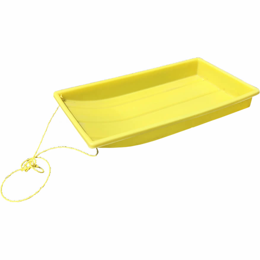 Small - Yellow Calf Sled - Flexahopper Plastics Ltd